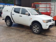 09/59 MITSUBISHI L200 4WORK D/C 4WD 2477cc 5 Spd Manual Diesel Pick-up (White), DU59OTG
