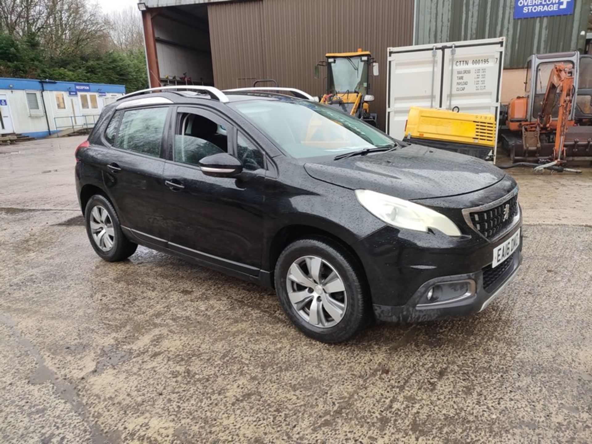 16/16 PEUGEOT 2008 ACTIVE BLUE HDI 1560cc 5 Speed Manual Diesel 5 Door Hatchback Black 126K EA16DMZ - Image 33 of 51