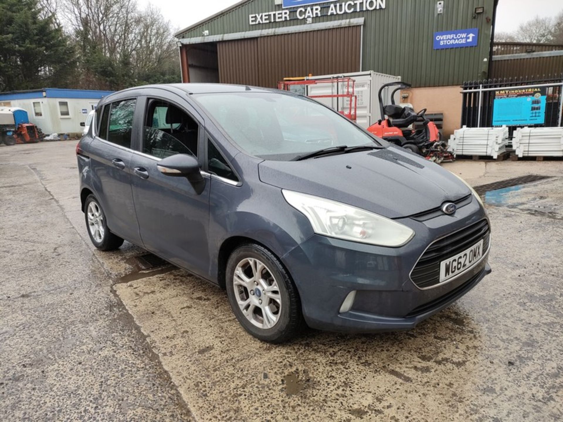 13/62 FORD B-MAX ZETEC AUTO 1596cc 5 Speed Auto Petrol MPV Silver 56K WG62OMX - Image 30 of 47