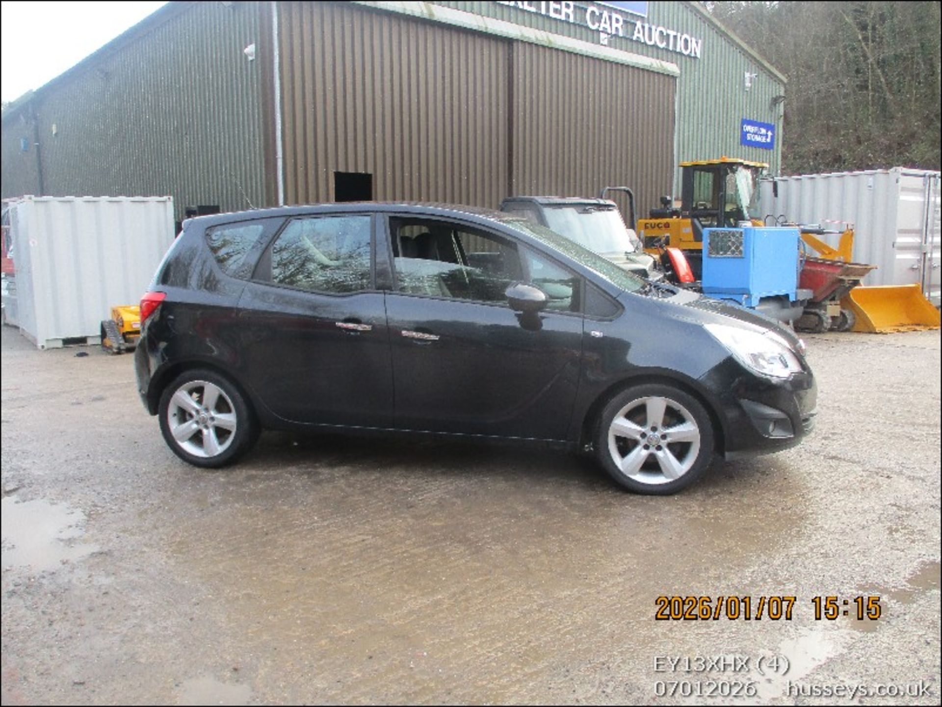 13/13 VAUXHALL MERIVA TECH LINE 1398cc 5 Spd Manual Petrol MPV (Black), EY13XHX - Image 4 of 24