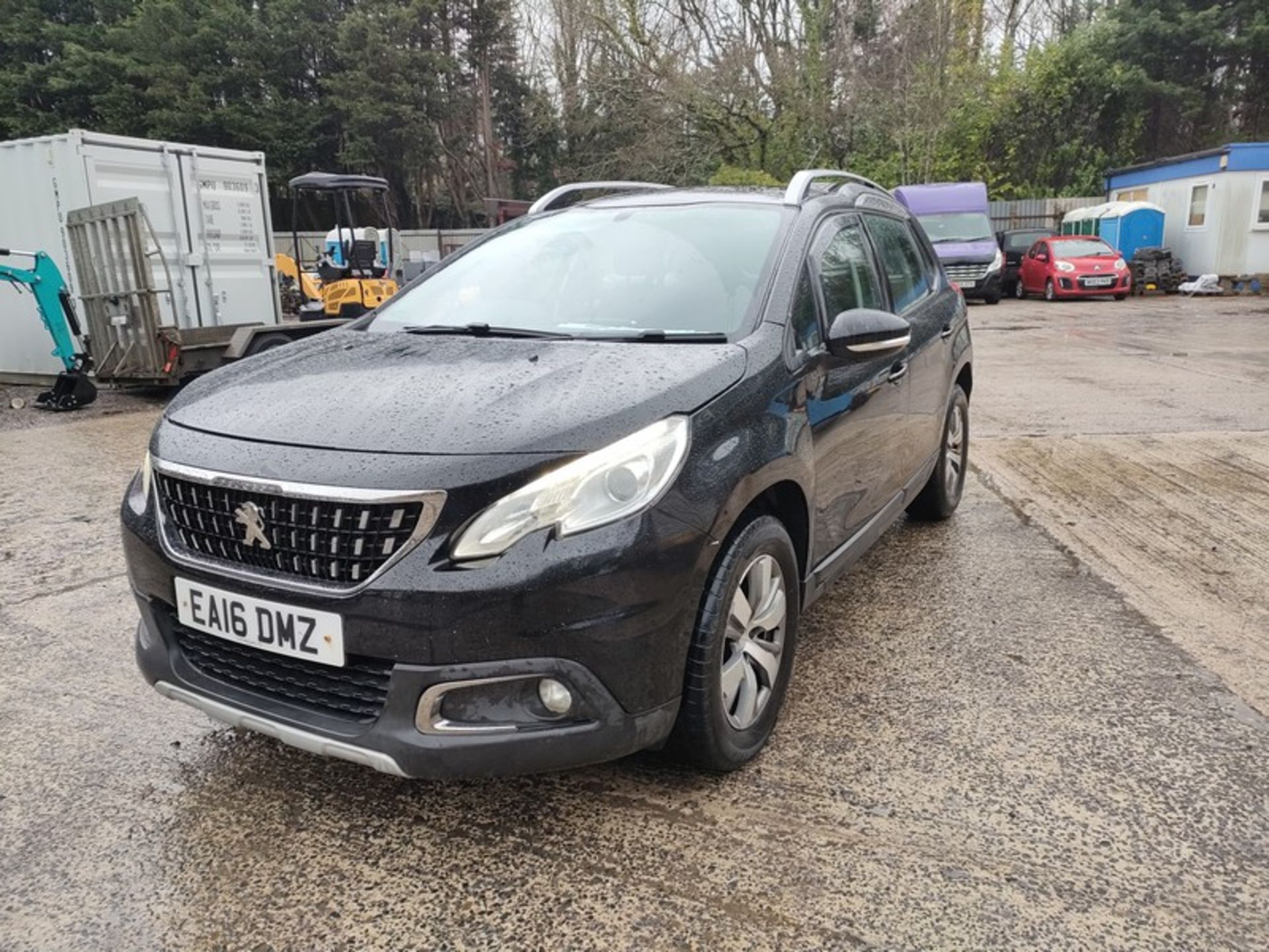 16/16 PEUGEOT 2008 ACTIVE BLUE HDI 1560cc 5 Speed Manual Diesel 5 Door Hatchback Black 126K EA16DMZ - Image 8 of 51
