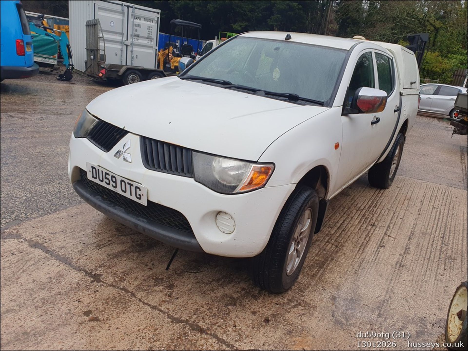 09/59 MITSUBISHI L200 4WORK D/C 4WD 2477cc 5 Spd Manual Diesel Pick-up (White), DU59OTG - Image 17 of 31