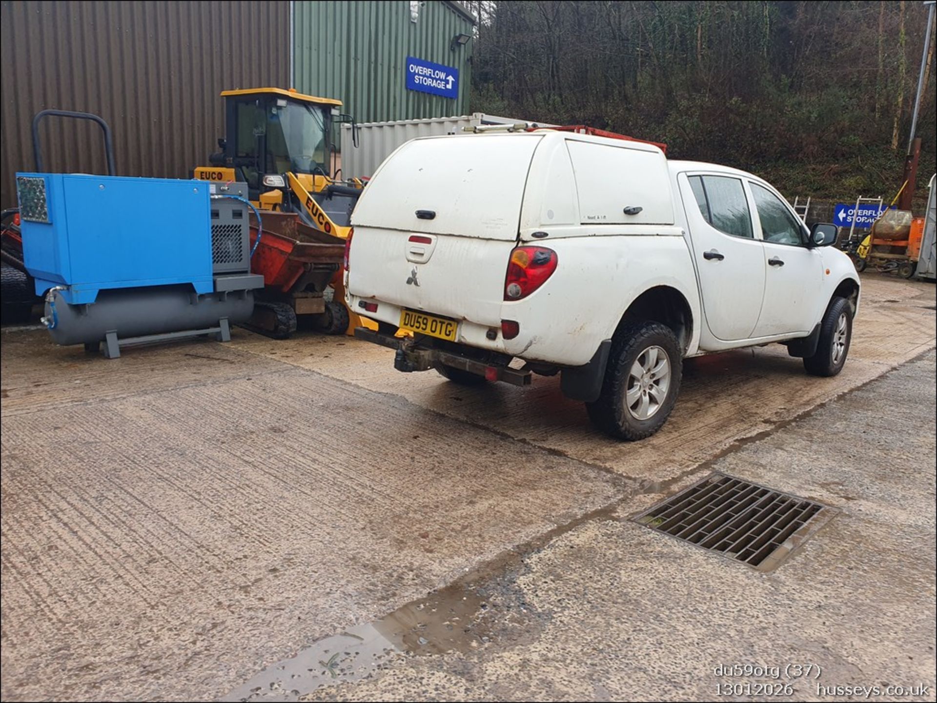 09/59 MITSUBISHI L200 4WORK D/C 4WD 2477cc 5 Spd Manual Diesel Pick-up (White), DU59OTG - Image 23 of 31