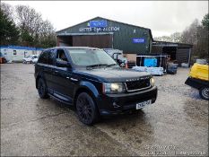 12/62 LAND ROVER RANGE ROVER SPORT HSE SDV 2993cc 6 Spd Auto Diesel Estate (Black, 116k) CK62PXV
