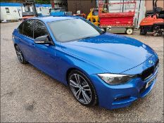 15/65 BMW 320D M SPORT AUTO 1995cc 8 Spd Auto Diesel 4 Dr Saloon (Blue, 127k) YK65GFG