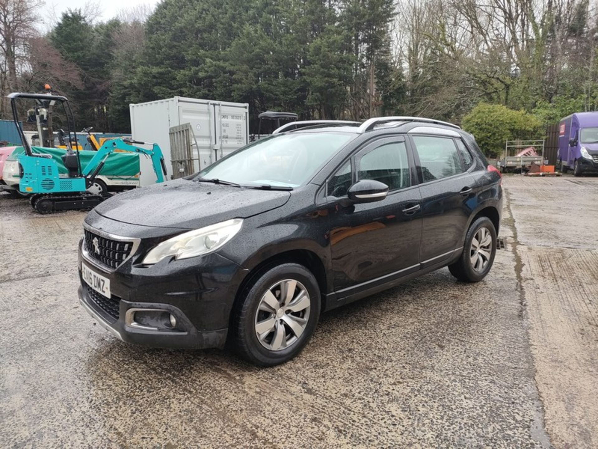 16/16 PEUGEOT 2008 ACTIVE BLUE HDI 1560cc 5 Speed Manual Diesel 5 Door Hatchback Black 126K EA16DMZ - Image 12 of 51