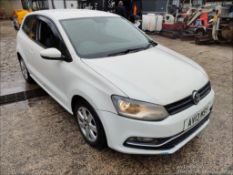 13/13 VOLKSWAGEN POLO MATCH EDITION 1198cc 5 Spd Manual Petrol 3 Dr H/Back (White, 11k) AV13MSY
