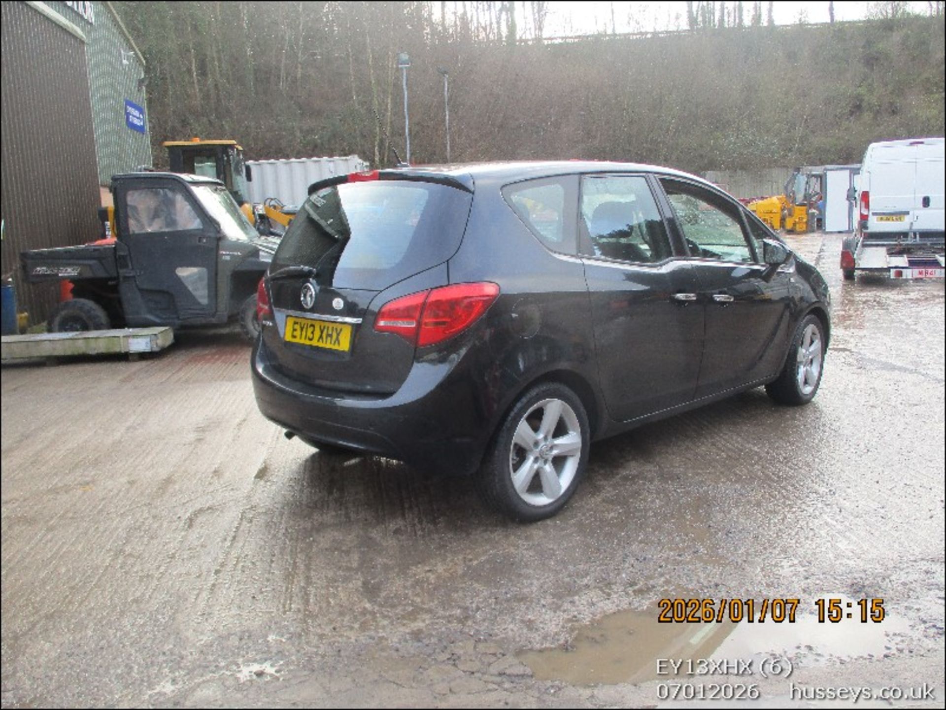 13/13 VAUXHALL MERIVA TECH LINE 1398cc 5 Spd Manual Petrol MPV (Black), EY13XHX - Image 6 of 24