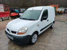 05/05 RENAULT KANGOO SL16P 60 1149cc 5 Spd Manual Petrol Panel Van (White, 85k) WG05VEH