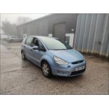 07/07 FORD S-MAX LX TDCI 5G 1753cc 5 Spd Manual Diesel MPV (Blue, 144k) EX07AWV
