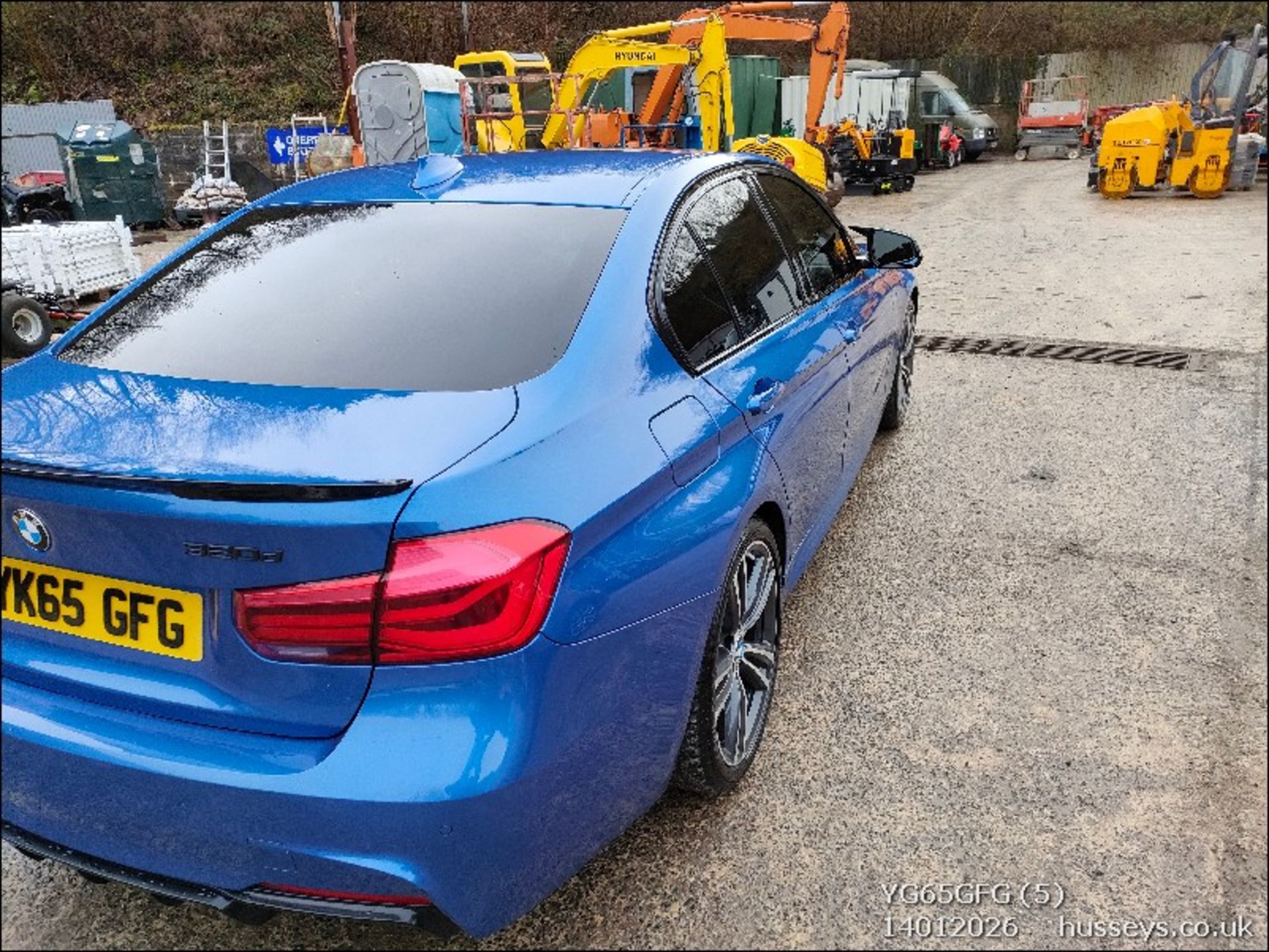 15/65 BMW 320D M SPORT AUTO 1995cc 8 Spd Auto Diesel 4 Dr Saloon (Blue, 127k) YK65GFG - Image 5 of 29