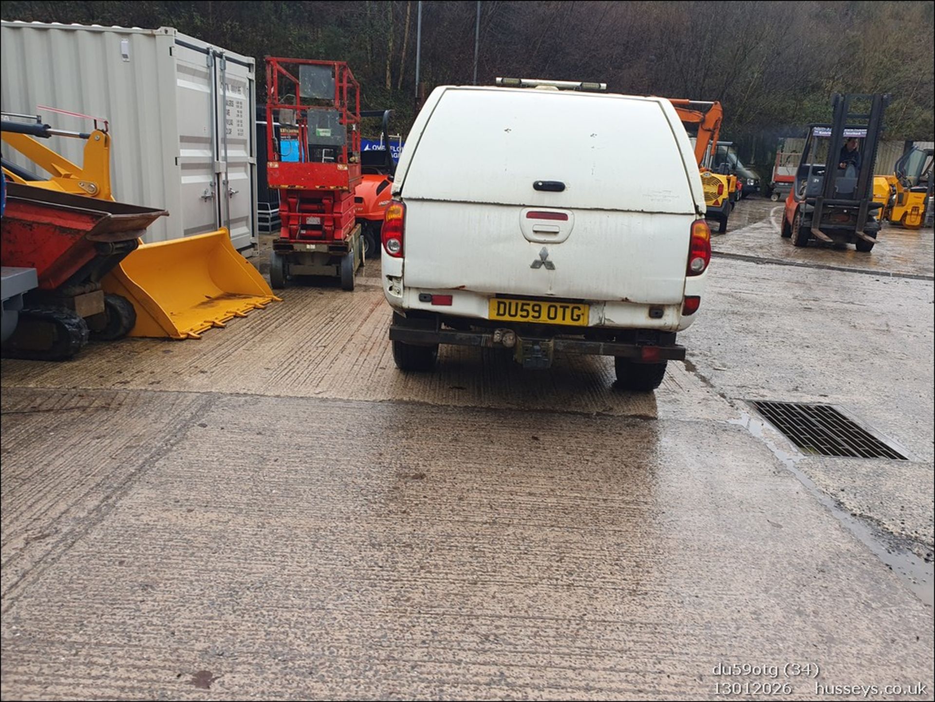 09/59 MITSUBISHI L200 4WORK D/C 4WD 2477cc 5 Spd Manual Diesel Pick-up (White), DU59OTG - Image 20 of 31