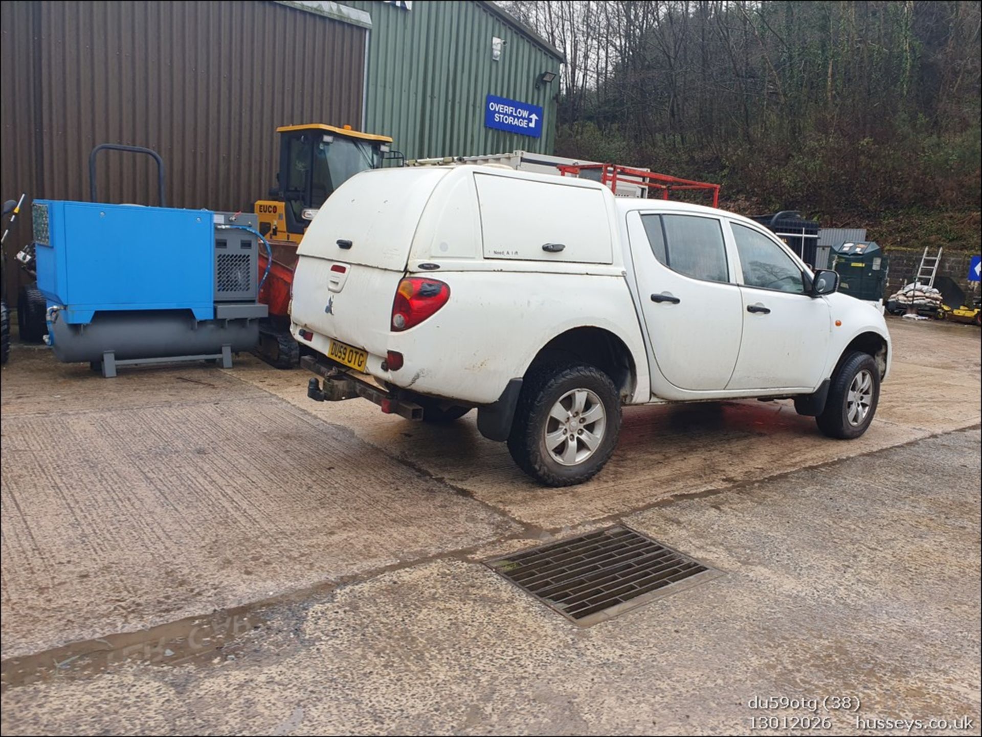 09/59 MITSUBISHI L200 4WORK D/C 4WD 2477cc 5 Spd Manual Diesel Pick-up (White), DU59OTG - Image 24 of 31