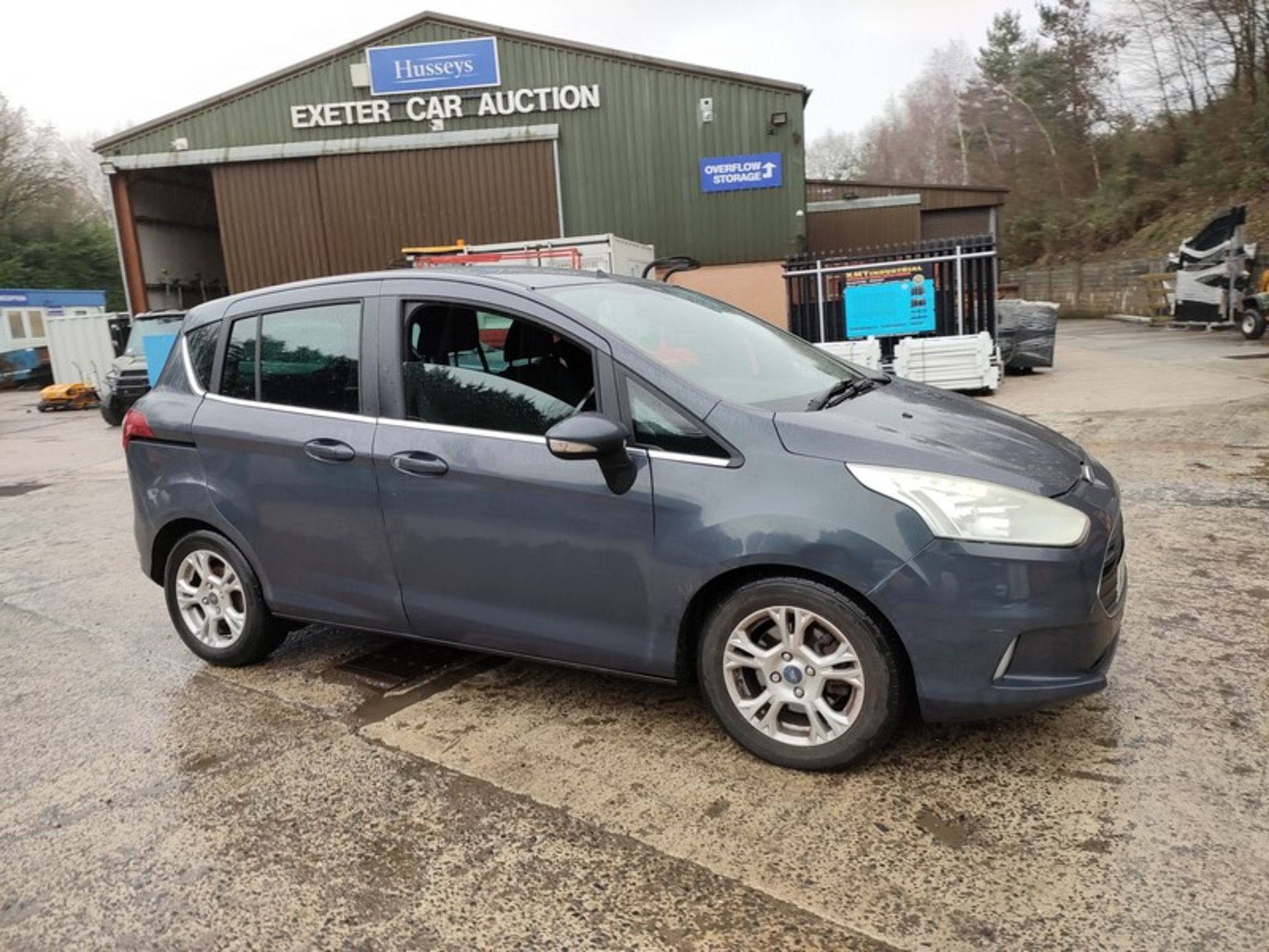 13/62 FORD B-MAX ZETEC AUTO 1596cc 5 Speed Auto Petrol MPV Silver 56K WG62OMX - Image 29 of 47