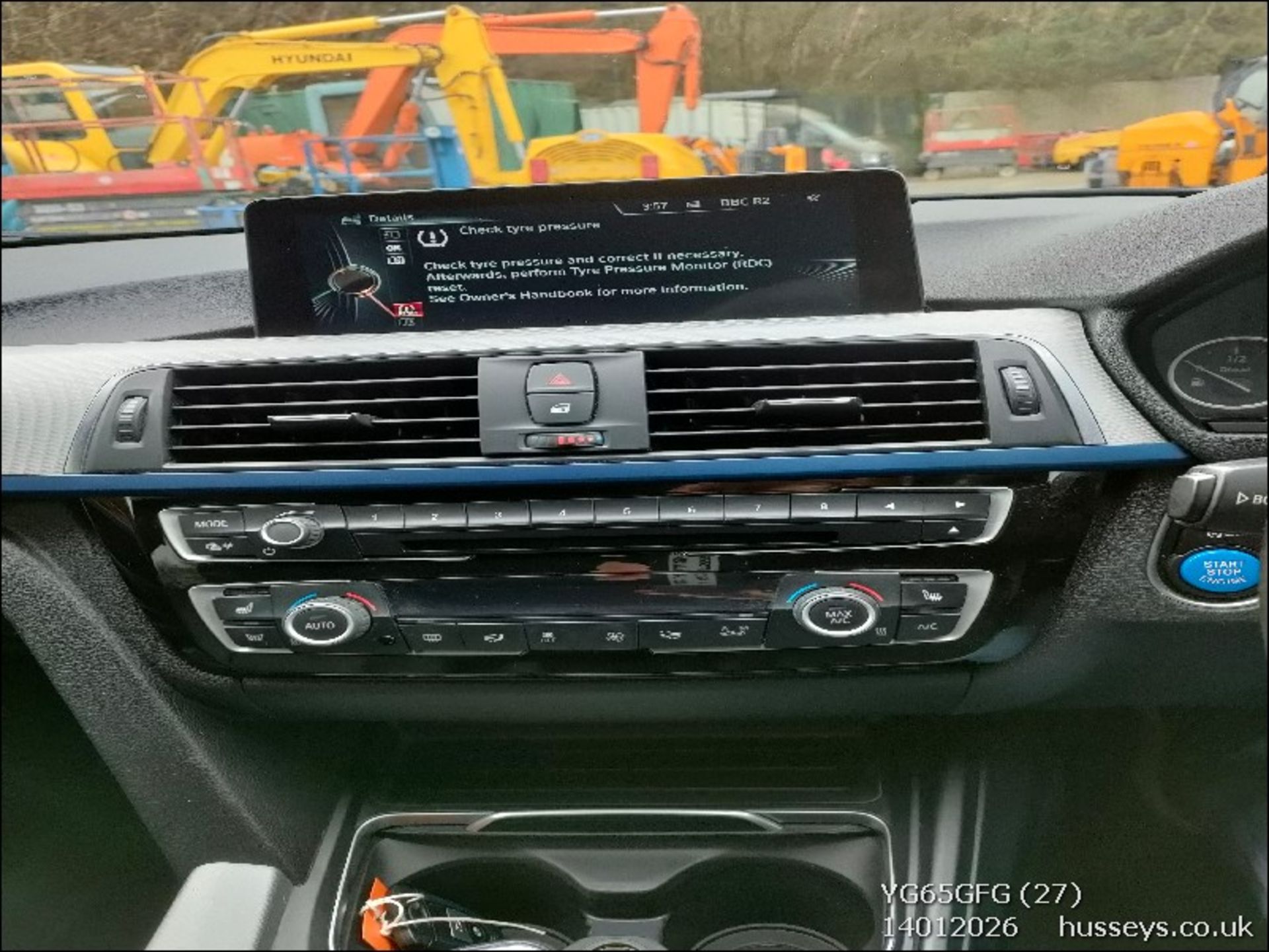 15/65 BMW 320D M SPORT AUTO 1995cc 8 Spd Auto Diesel 4 Dr Saloon (Blue, 127k) YK65GFG - Image 27 of 29