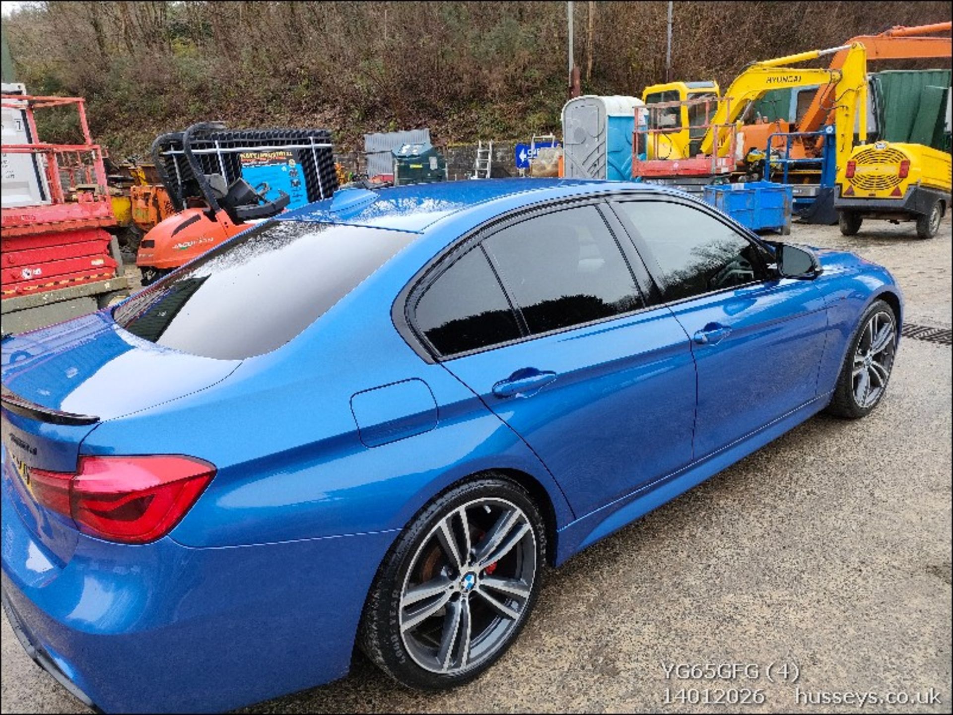 15/65 BMW 320D M SPORT AUTO 1995cc 8 Spd Auto Diesel 4 Dr Saloon (Blue, 127k) YK65GFG - Image 4 of 29