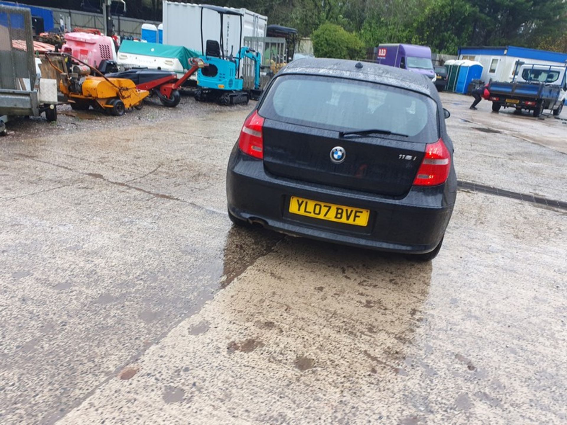07/07 BMW 116I ES 1596cc 6 Speed Manual Petrol 5 Door Hatchback Black YL07BVF - Image 10 of 39