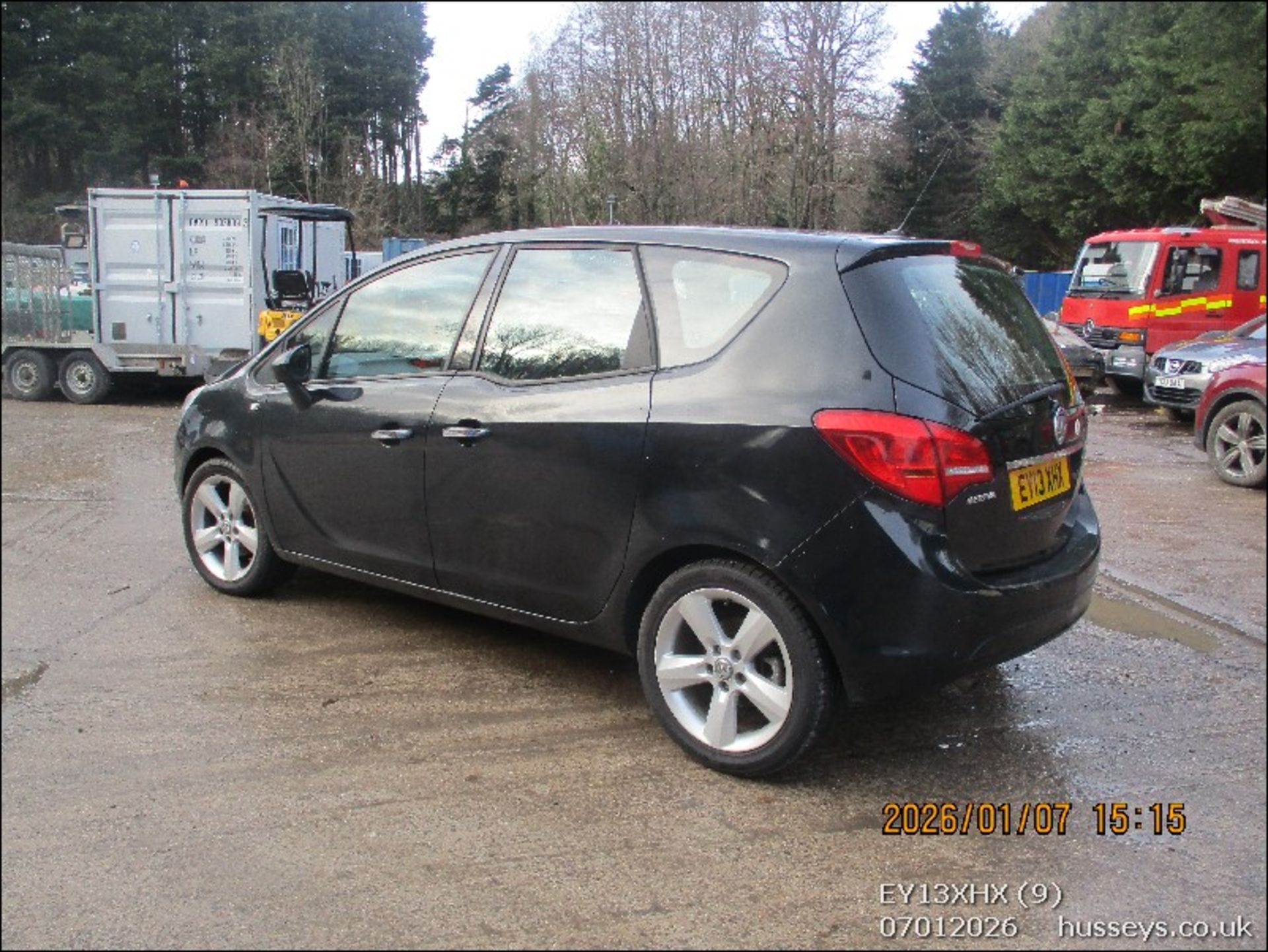 13/13 VAUXHALL MERIVA TECH LINE 1398cc 5 Spd Manual Petrol MPV (Black), EY13XHX - Image 9 of 24