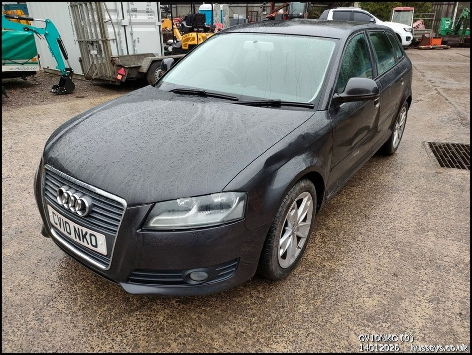 10/10 AUDI A3 SPORT TFSI 1390cc 6 Spd Manual Petrol 5 Dr H/Back (Grey, 97k) CV10NKO