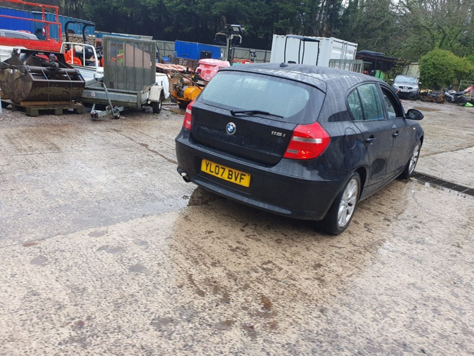 07/07 BMW 116I ES 1596cc 6 Speed Manual Petrol 5 Door Hatchback Black YL07BVF - Image 9 of 39