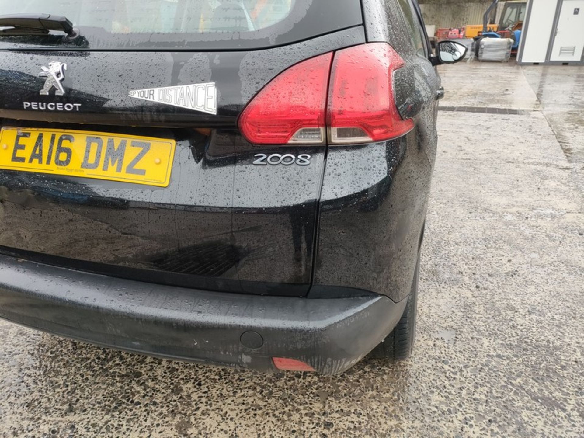 16/16 PEUGEOT 2008 ACTIVE BLUE HDI 1560cc 5 Speed Manual Diesel 5 Door Hatchback Black 126K EA16DMZ - Image 26 of 51