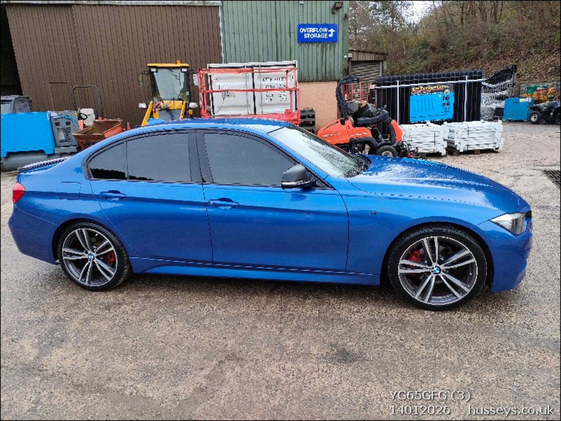 15/65 BMW 320D M SPORT AUTO 1995cc 8 Spd Auto Diesel 4 Dr Saloon (Blue, 127k) YK65GFG - Image 3 of 29