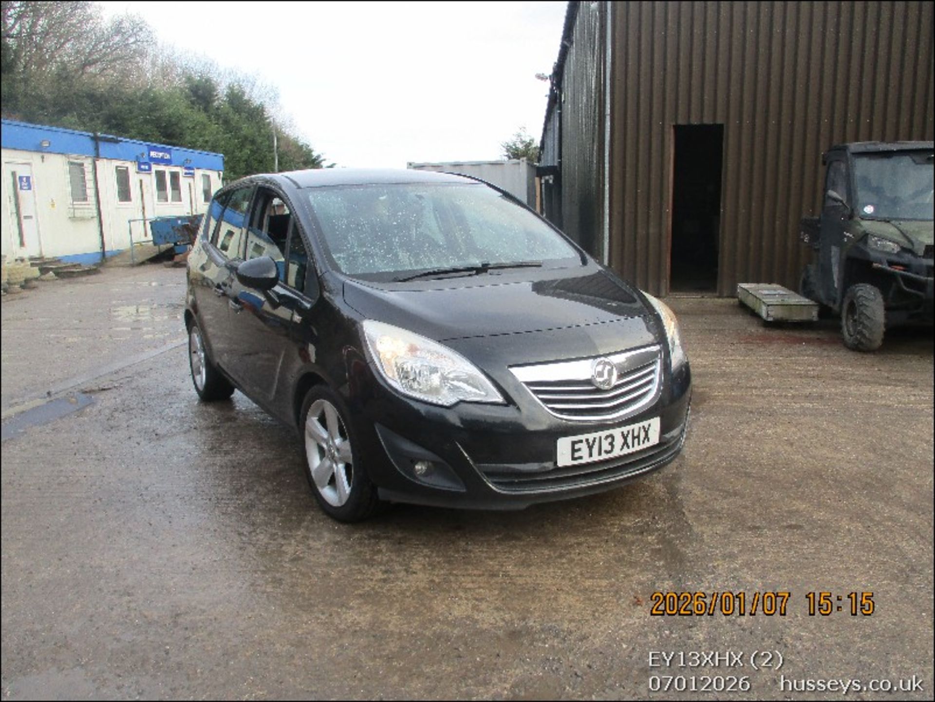 13/13 VAUXHALL MERIVA TECH LINE 1398cc 5 Spd Manual Petrol MPV (Black), EY13XHX