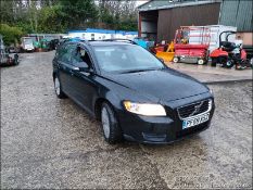 10/59 VOLVO V50 S D DRIVE 1560cc 5 Spd Manual Diesel Estate (Black, 108k) PF59KSZ