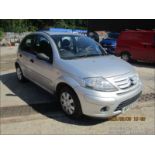 05/55 CITROEN C3 DESIRE 1360cc 5 Spd Manual Petrol 5 Dr H/Back (Silver, 100k) WF55VEM