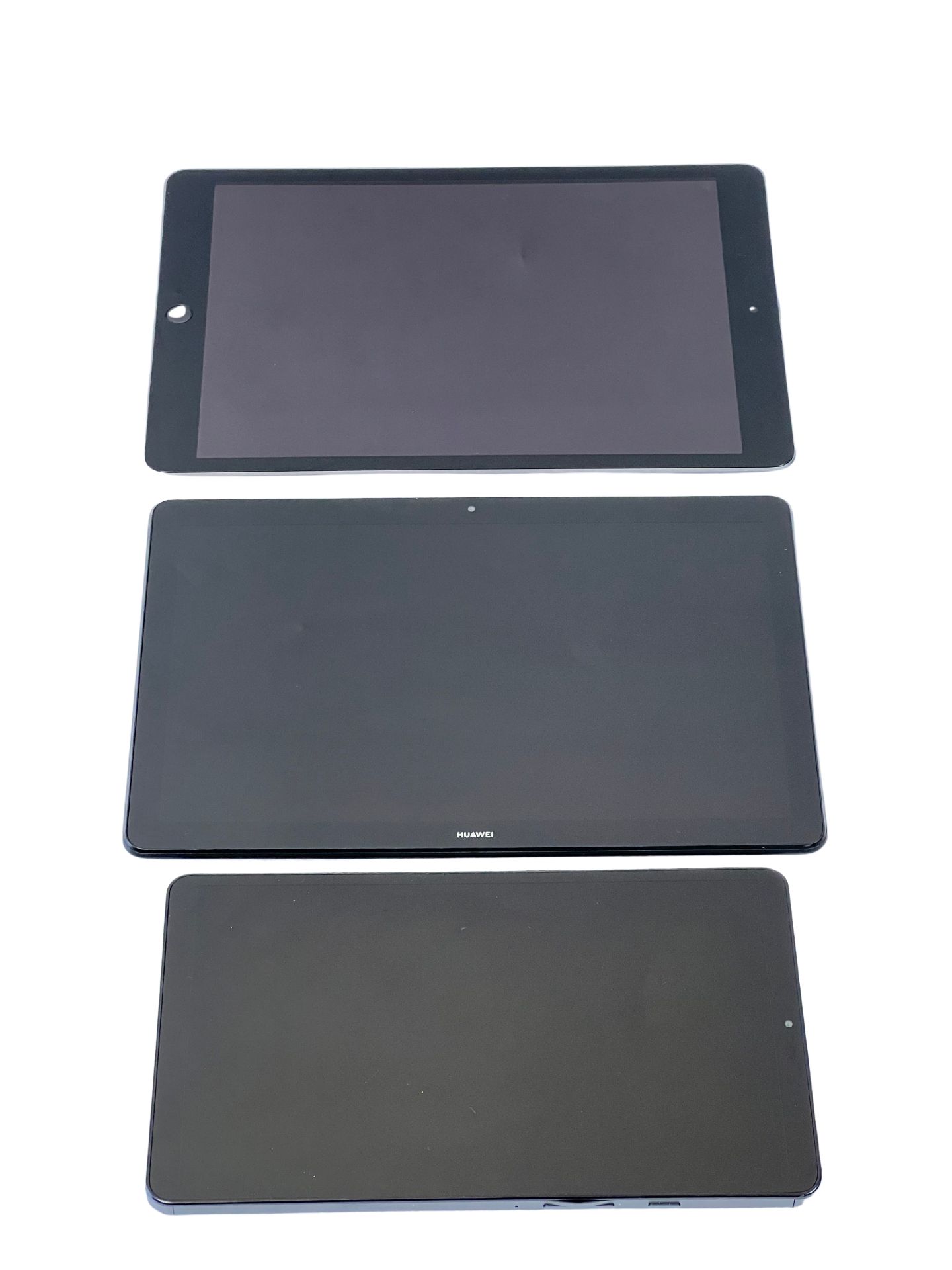 Assorted pre-owned tablets sold for parts only (All items Google/Apple account locked). - Image 2 of 10