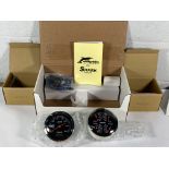 An Dolphin 5" Black Quad set with programmable speedometer.