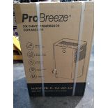 A Pro Breeze 20L Smart compressor dehumidifier PR-D-24-WF-UK.