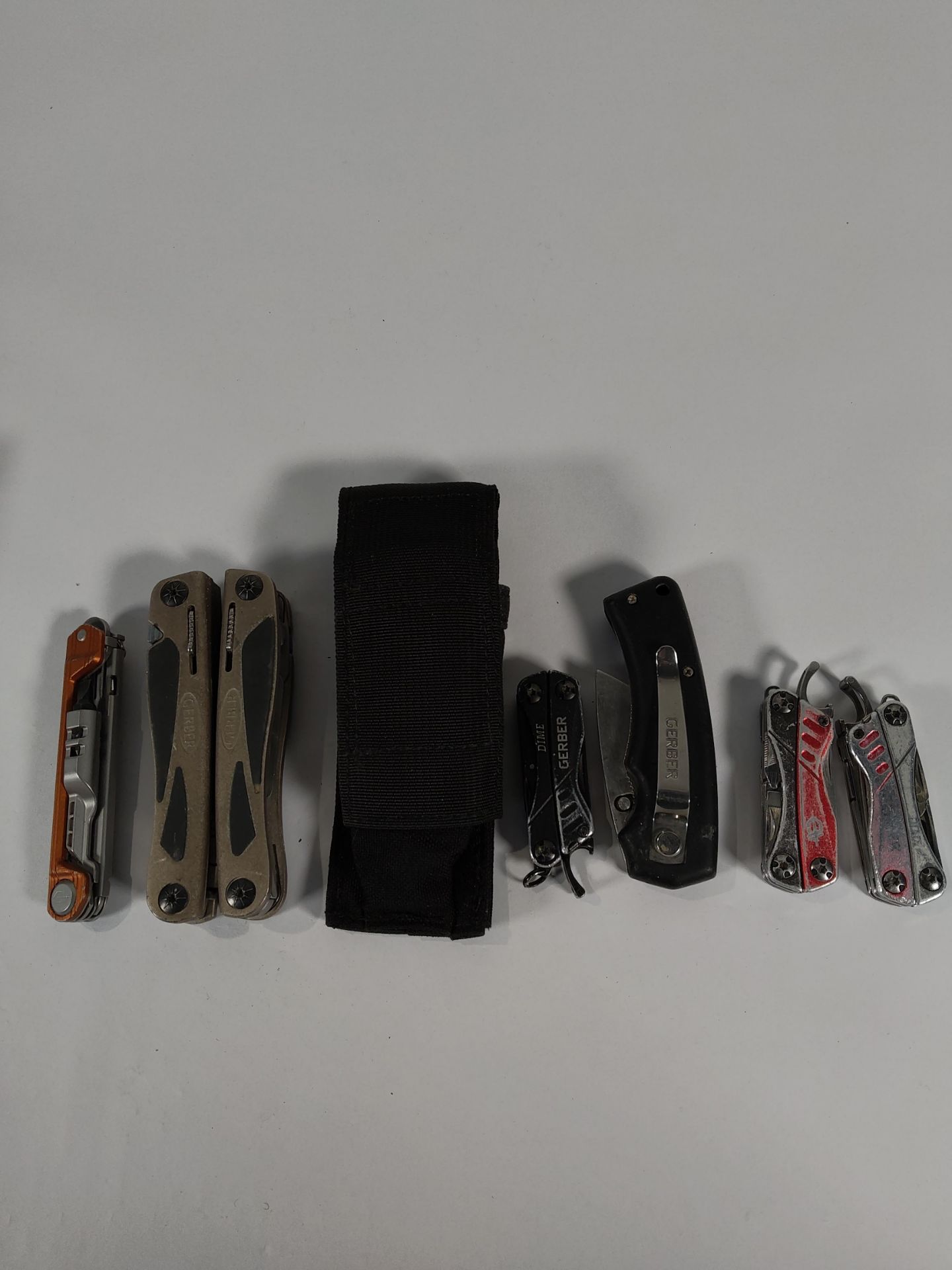 Seven pre-owned Gerber multitools (over 18s only).