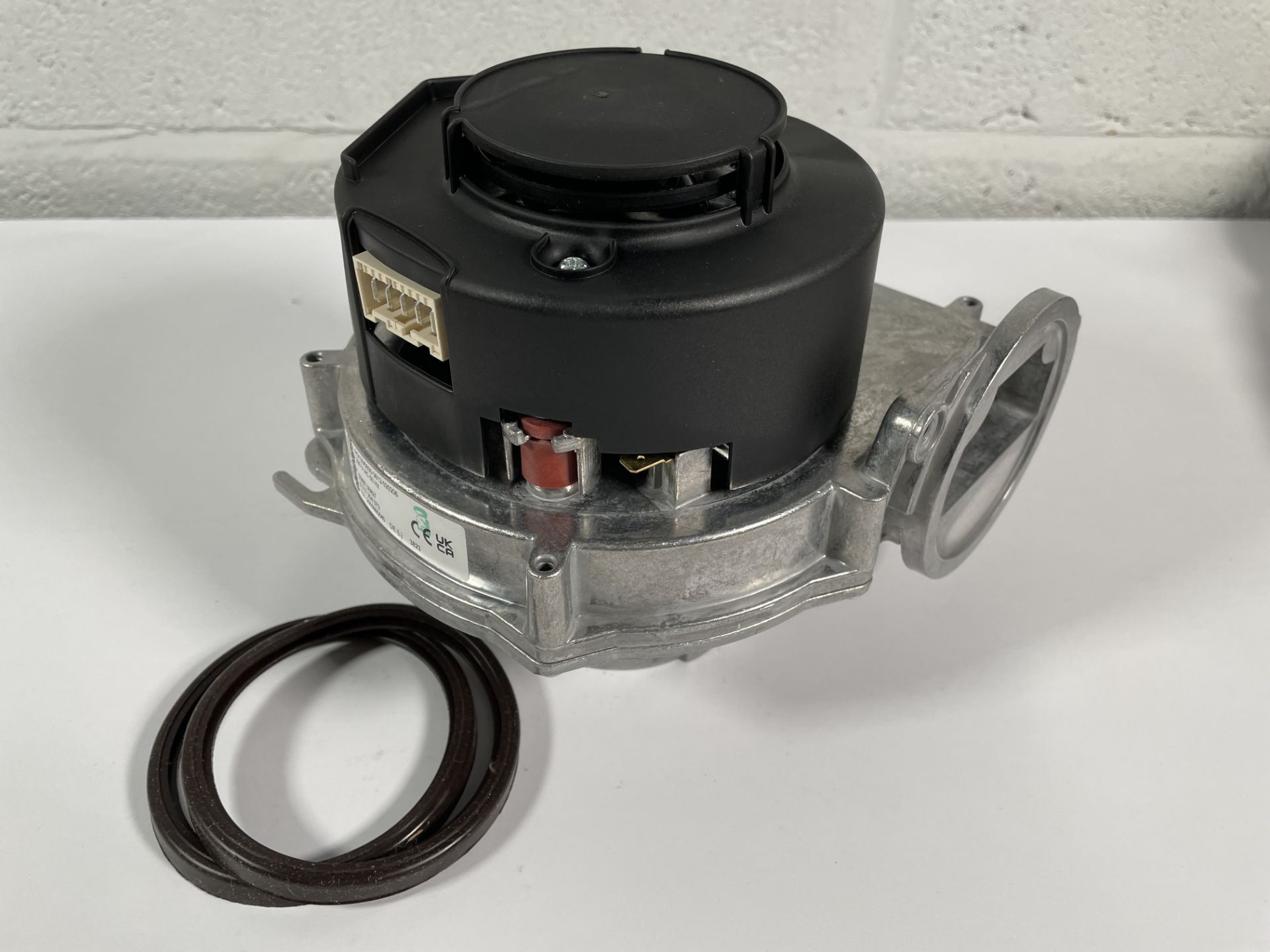 A boxed as new Worcester Bosch Greenstar Fan Assembly (87161164740).