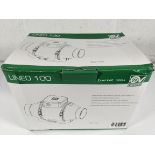 An as new Vortice Lineo 100T mixed flow commercial in-line 4" 100mm extractor fan, long life 30000h,