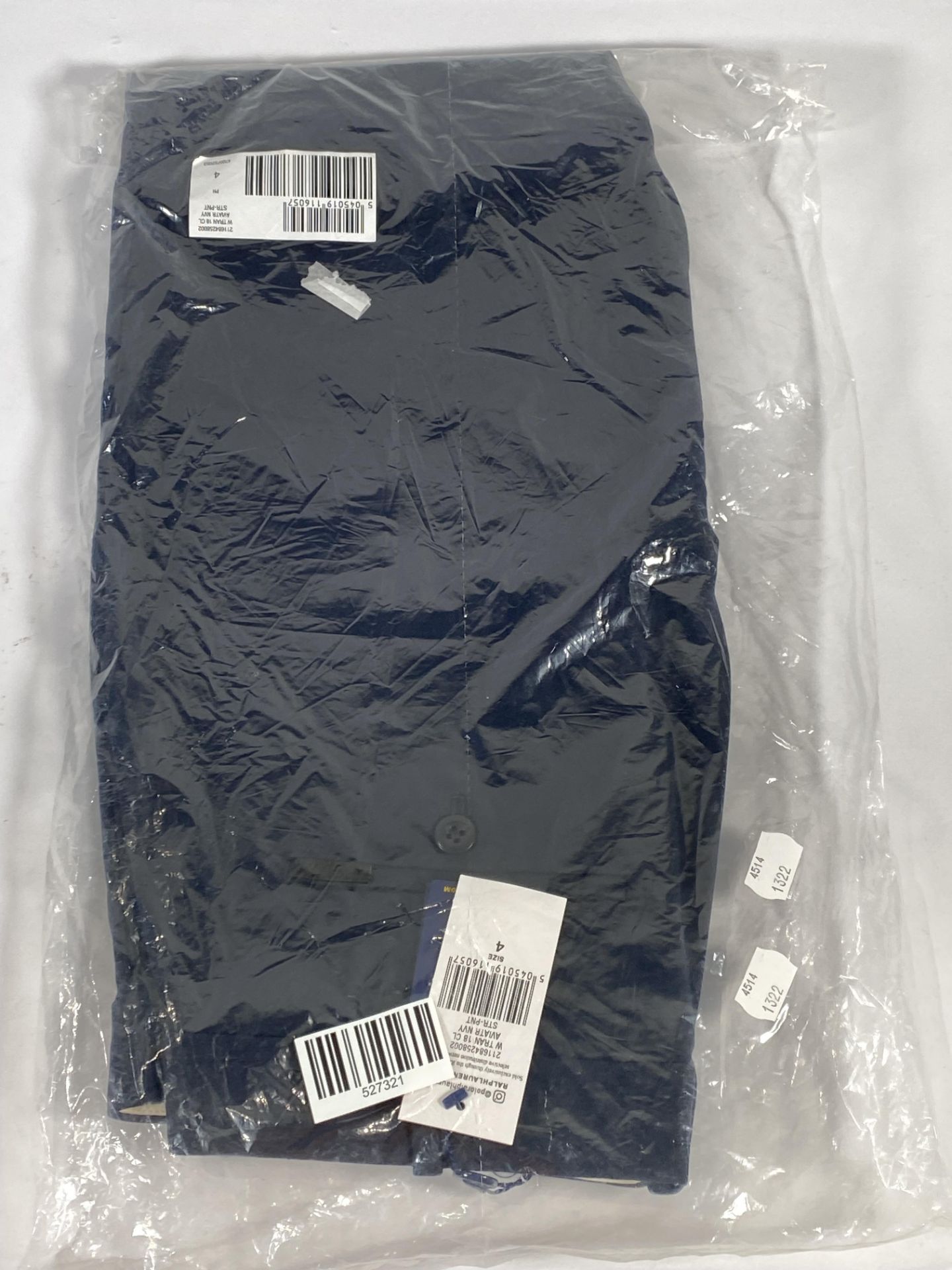 A pair of Ralph Lauren suit trousers (Size 4).