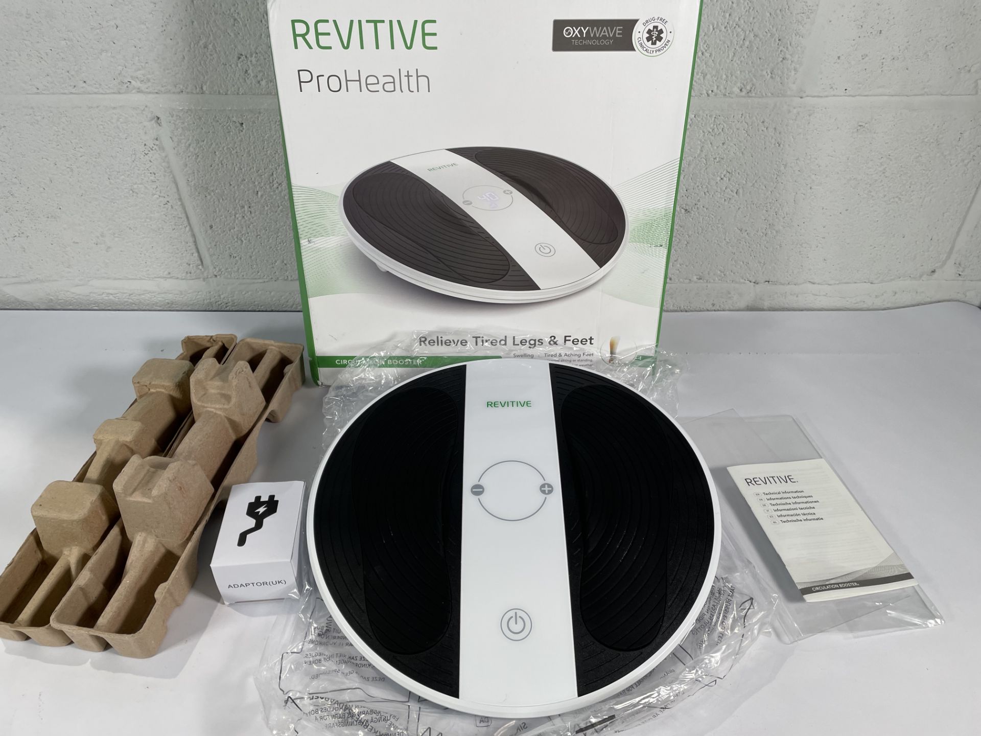 A REVITIVE ProHealth Circulation Booster.