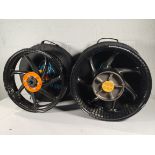 An as new Thyssenkrupp carbon wheel set (Possibly for BMW S 1000 R, RR, HP4) and a pre-owned Wurth W