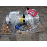 A Gast rotary vane air compressor/vacuum pump (1023-101Q-G608NEX).
