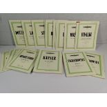 Twenty four assorted as new Edition Peters sheet music books to include composers such as Mendelssoh