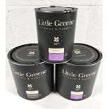 Three Little Green paints- one basalt U/C intelligent ASP 2.5L, one basalt U/C intelligent ASP 1L a