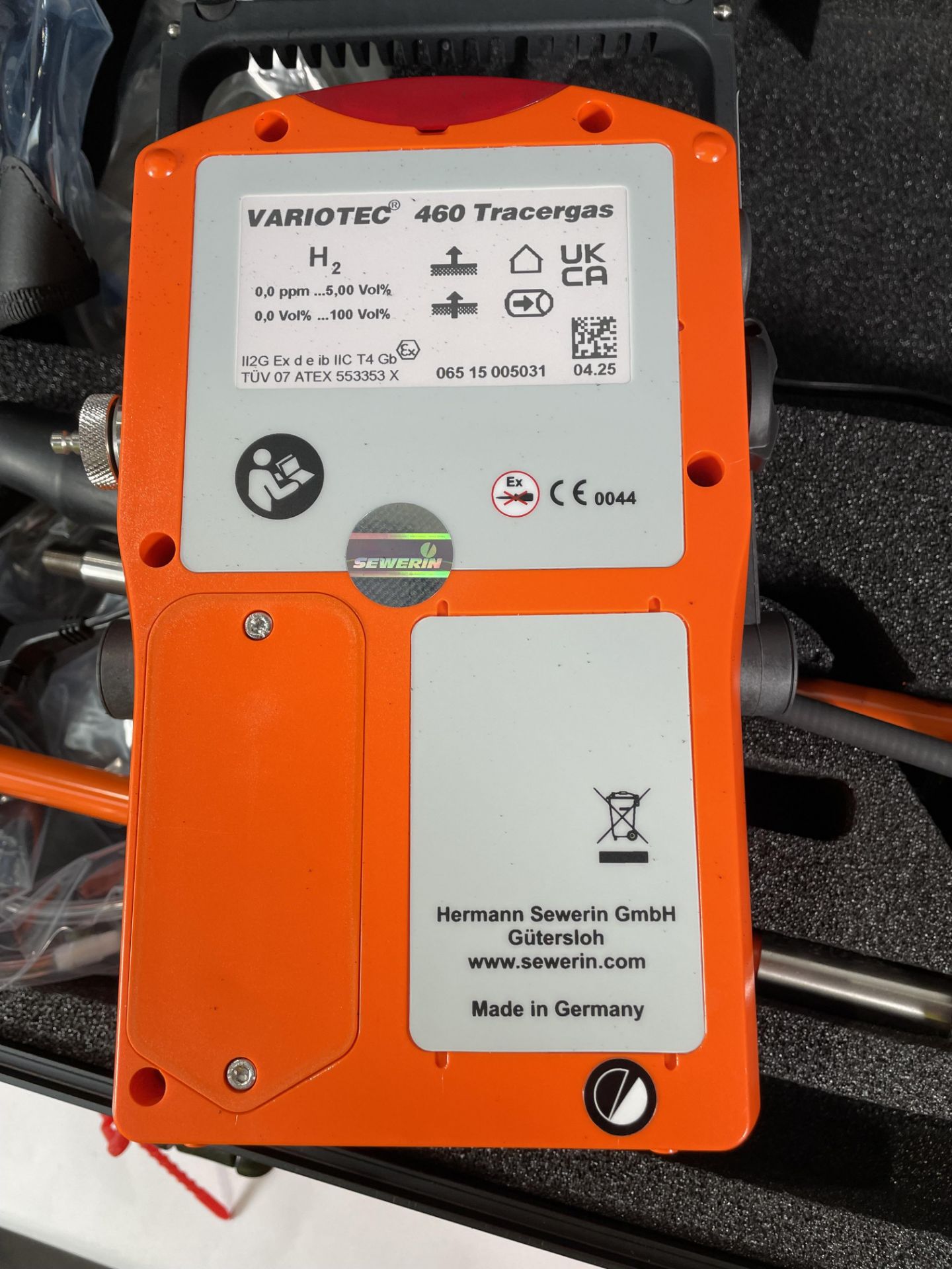 A Sewerin VARIOTEC 460 Tracergas (water leak detection with trace hydrogen). - Image 4 of 5