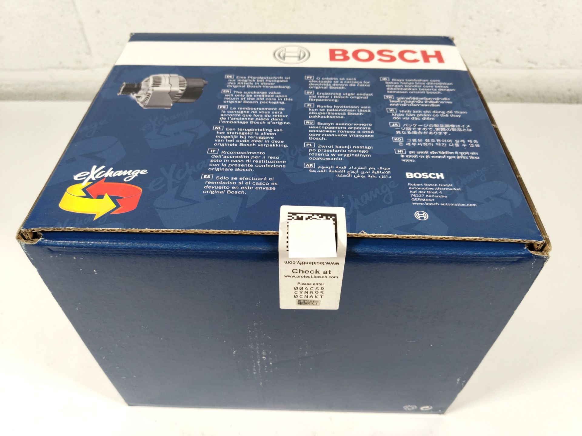 A remanufactured Bosch alternator, 14V 150A for possible Fiat, Ford and Peugeot fitment - model unkn - Image 3 of 3