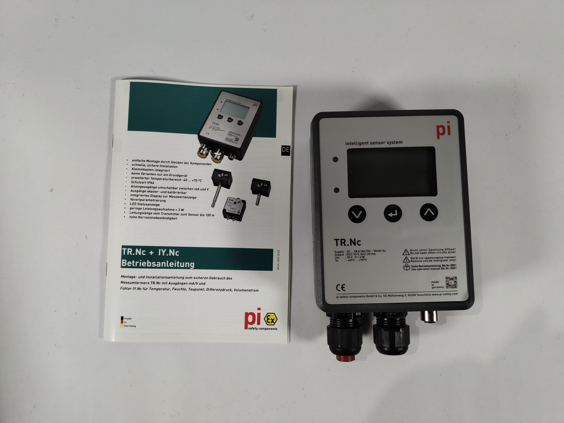 Two as new PI Safety Components TR.Nc Analog Transmitter (01120001).