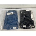 Two pairs of French Connection denim slim fit jeans (Both size 28).