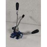 An as new Cromwell Industrial Supplies 12mm combination 2 in 1 strapping tool.