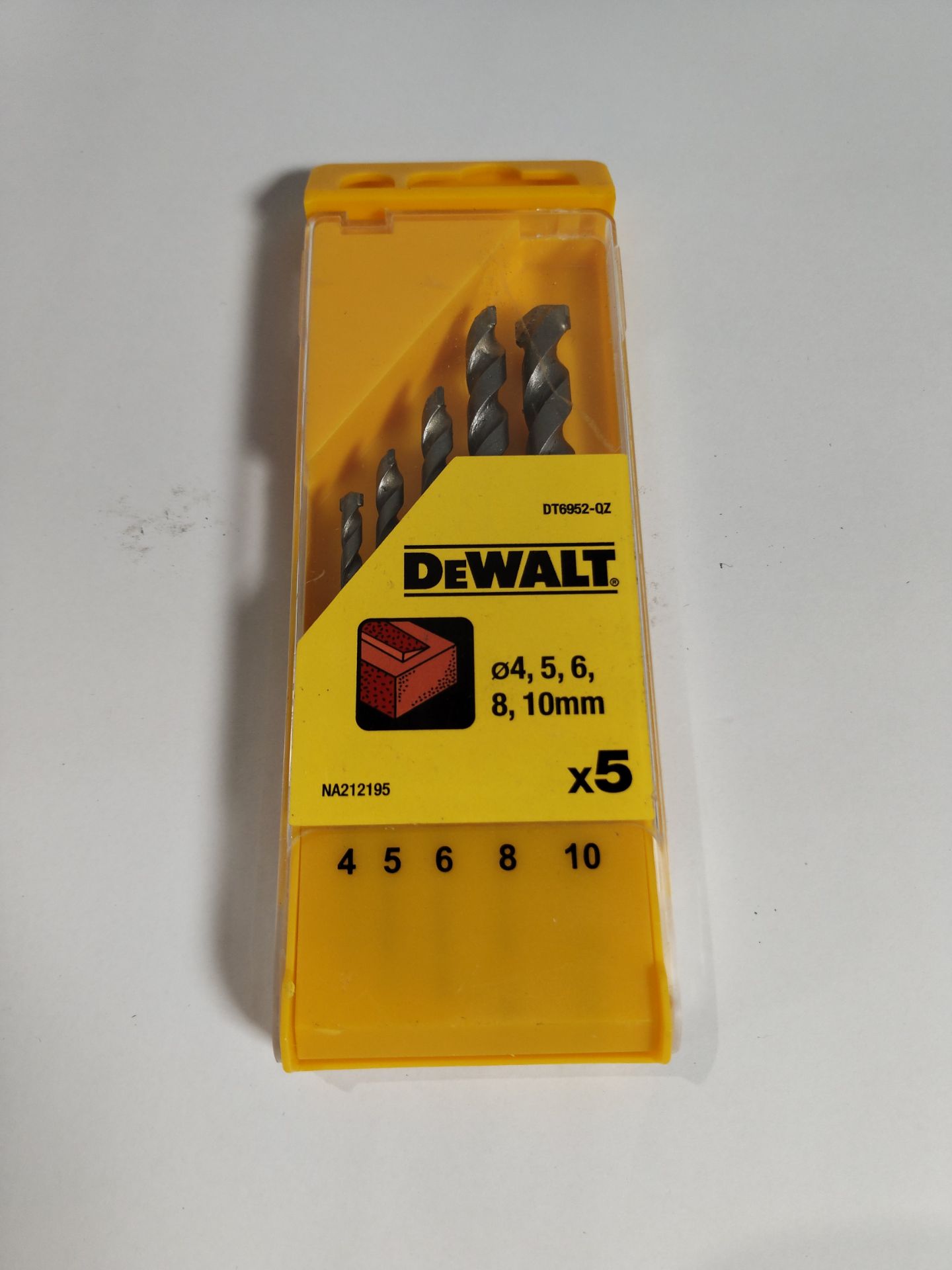 Twenty boxes of DeWalt straight shank masonry 5 piece drill bits sets (please note: some items have - Image 2 of 2