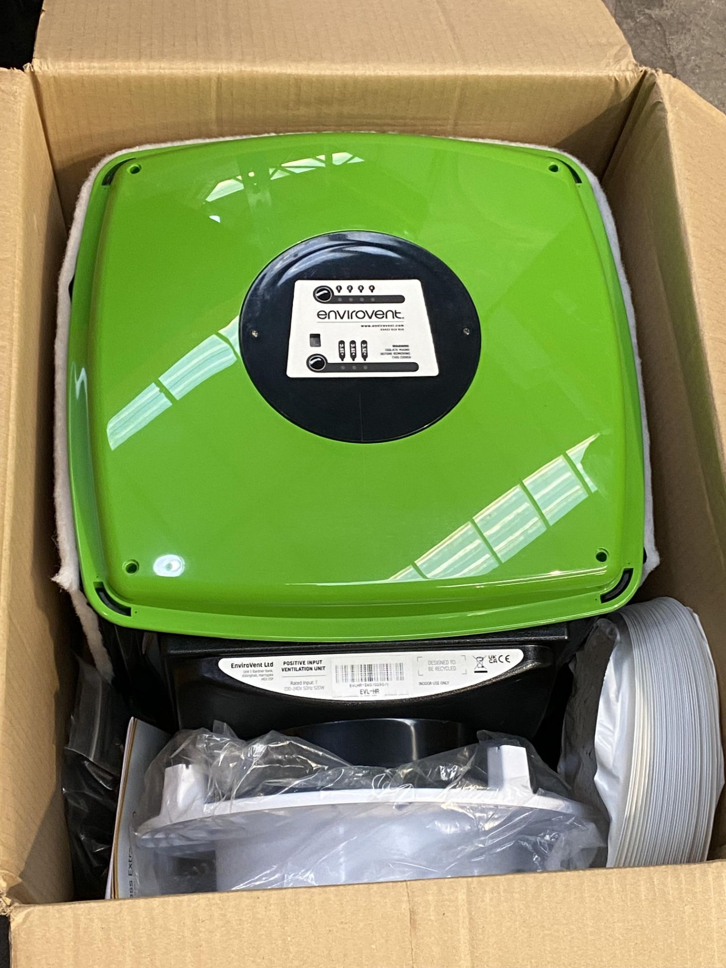 A Enviroment position input ventilation unit.