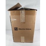 An as new Electro-Voive EKX-12 single 12" two-way passive loudspeaker.