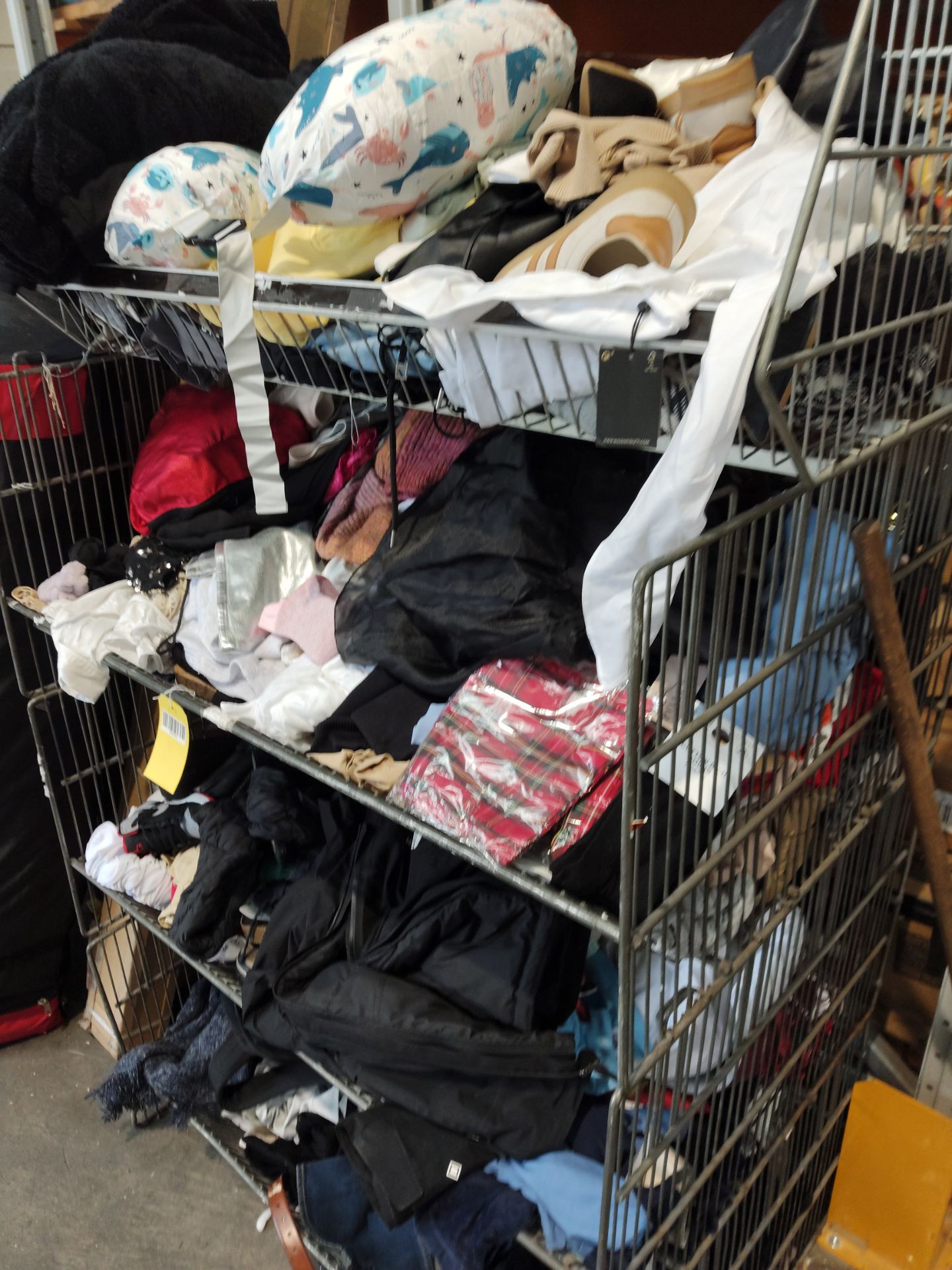 A large quantity of assorted as new and pre-owned clothing in four baskets. - Image 2 of 2